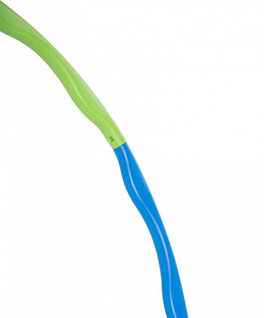 Обруч массажный Hula Hoop, сине-зеленый с логотипом в Москве заказать по выгодной цене в кибермаркете AvroraStore