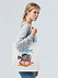 Холщовая сумка «Морские обитатели», молочно-белая с логотипом в Москве заказать по выгодной цене в кибермаркете AvroraStore