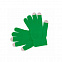 Перчатки  сенсорные ACTIUM, зелёный, акрил 100% с логотипом  заказать по выгодной цене в кибермаркете AvroraStore