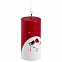 Свеча ручной работы «Снегири на снегу», в форме цилиндра с логотипом в Москве заказать по выгодной цене в кибермаркете AvroraStore