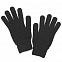 Перчатки мужские Actron Knitted, черные с логотипом в Москве заказать по выгодной цене в кибермаркете AvroraStore