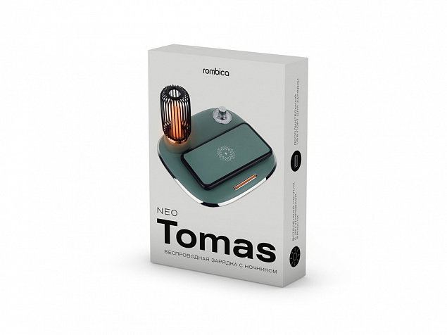 Беспроводное зарядное устройство «NEO Tomas Quick» с логотипом в Москве заказать по выгодной цене в кибермаркете AvroraStore
