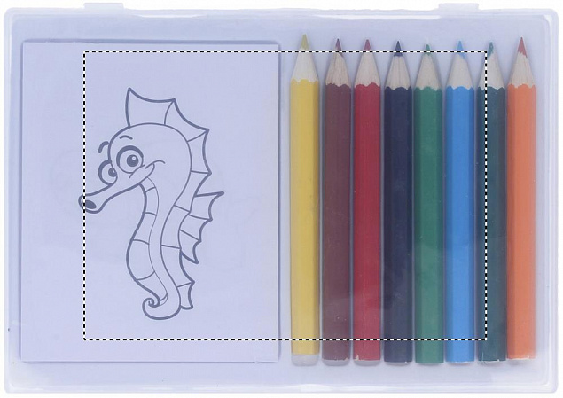 Набор цветных карандашей с логотипом в Москве заказать по выгодной цене в кибермаркете AvroraStore
