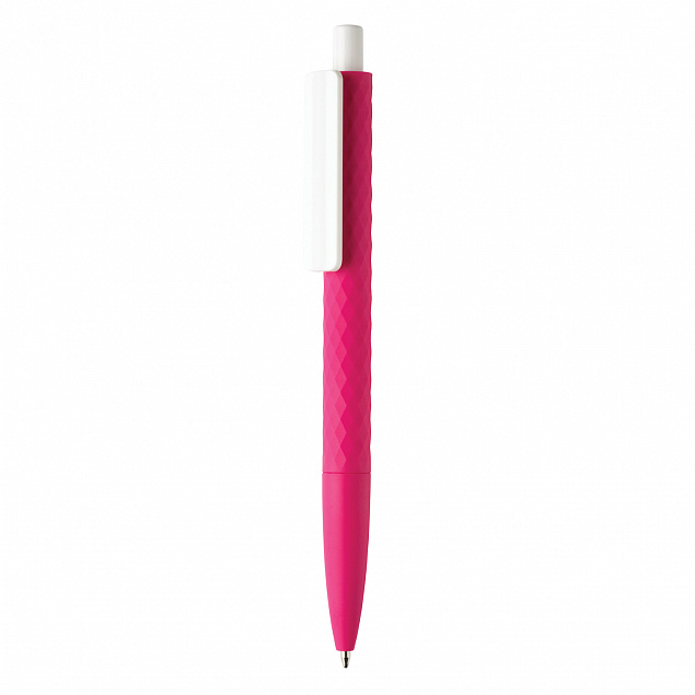 Ручка X3 Smooth Touch, розовый с логотипом в Москве заказать по выгодной цене в кибермаркете AvroraStore