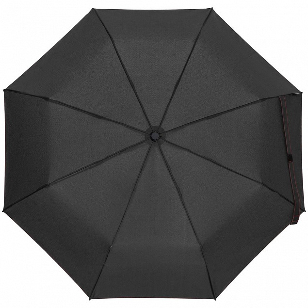 Зонт складной AOC Mini ver.2, красный с логотипом  заказать по выгодной цене в кибермаркете AvroraStore