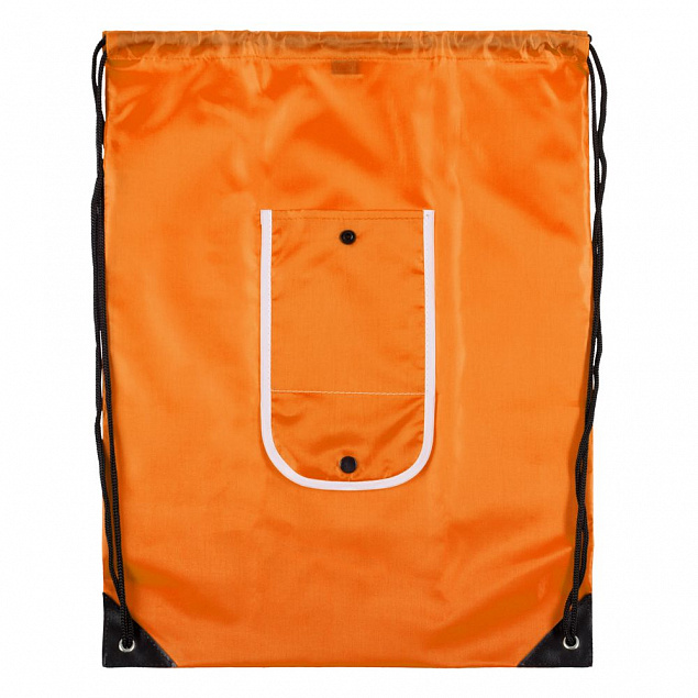 Рюкзак складной Unit Roll, оранжевый с логотипом в Москве заказать по выгодной цене в кибермаркете AvroraStore