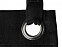 Хлопковый фартук Delight с карманом и регулируемыми завязками, черный с логотипом в Москве заказать по выгодной цене в кибермаркете AvroraStore