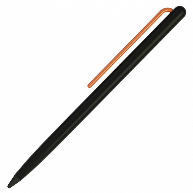 Карандаш GrafeeX в чехле, черный с оранжевым с логотипом в Москве заказать по выгодной цене в кибермаркете AvroraStore