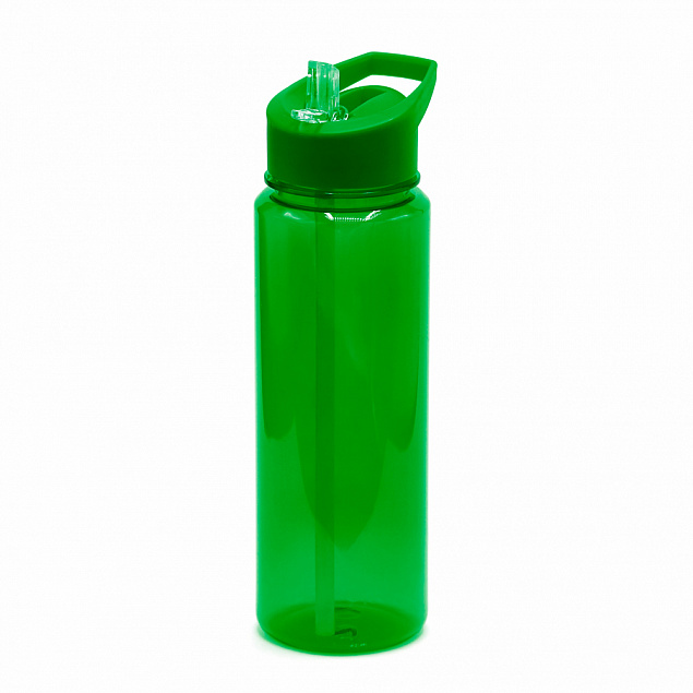 Пластиковая бутылка  Мельбурн, распродажа, зеленый с логотипом в Москве заказать по выгодной цене в кибермаркете AvroraStore
