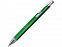 Ручка шариковая Калгари зеленый металлик с логотипом  заказать по выгодной цене в кибермаркете AvroraStore