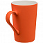 Кружка Best Noon c покрытием софт-тач, оранжевая с логотипом  заказать по выгодной цене в кибермаркете AvroraStore