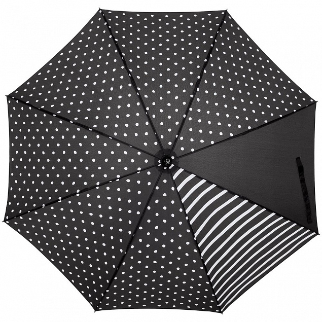 Зонт-трость Polka Dot с логотипом в Москве заказать по выгодной цене в кибермаркете AvroraStore