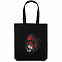Холщовая сумка «Арт-рокстар. Зигги», черная с логотипом в Москве заказать по выгодной цене в кибермаркете AvroraStore