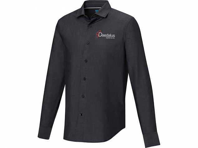 Рубашка «Cuprite» мужская с логотипом в Москве заказать по выгодной цене в кибермаркете AvroraStore