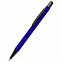 Ручка металлическая Story сотф-тач - Синий HH с логотипом в Москве заказать по выгодной цене в кибермаркете AvroraStore