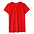 Футболка женская T-bolka Lady, красная с логотипом в Москве заказать по выгодной цене в кибермаркете AvroraStore