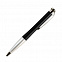 Шариковая ручка Megapolis, черная/серебро с логотипом в Москве заказать по выгодной цене в кибермаркете AvroraStore