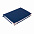 Ежедневник недатированный Kennedy, А5,  синий, белый блок, серебряный срез с логотипом в Москве заказать по выгодной цене в кибермаркете AvroraStore