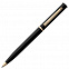 Ручка шариковая Euro Gold, черная с логотипом в Москве заказать по выгодной цене в кибермаркете AvroraStore