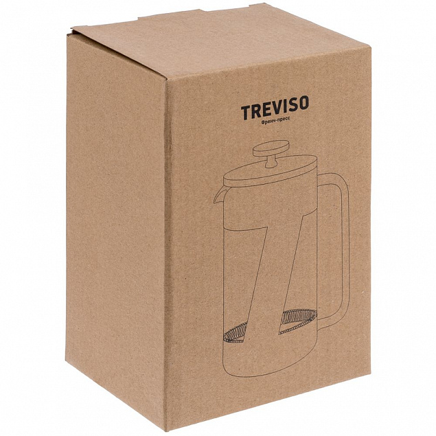 Френч-пресс Treviso с логотипом в Москве заказать по выгодной цене в кибермаркете AvroraStore