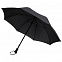 Зонт-трость Hogg Trek, черный с логотипом в Москве заказать по выгодной цене в кибермаркете AvroraStore