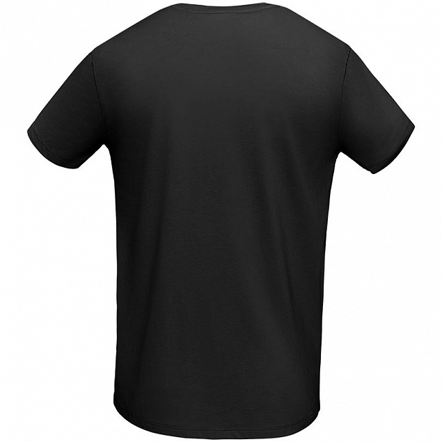 Футболка мужская «Арт-рокстар. Kiss Me», черная с логотипом  заказать по выгодной цене в кибермаркете AvroraStore