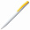 Ручка шариковая Pin, белая с оранжевым с логотипом в Москве заказать по выгодной цене в кибермаркете AvroraStore