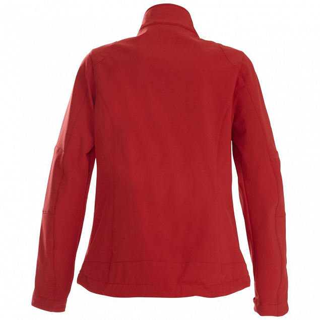 Куртка софтшелл женская TRIAL LADY, красная с логотипом  заказать по выгодной цене в кибермаркете AvroraStore