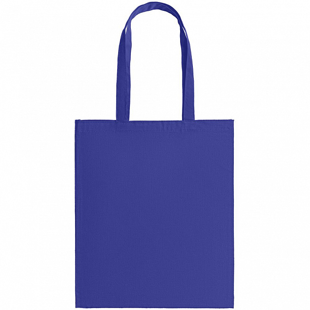 Холщовая сумка Neat 140, синяя с логотипом  заказать по выгодной цене в кибермаркете AvroraStore