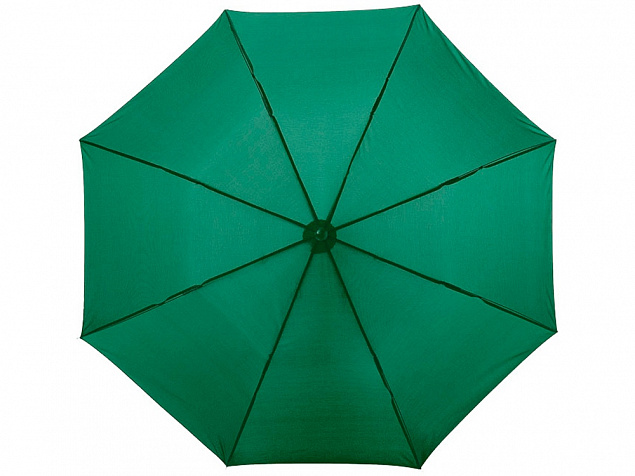 Зонт Oho двухсекционный 20, зеленый с логотипом в Москве заказать по выгодной цене в кибермаркете AvroraStore
