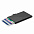 Алюминиевый держатель для карт C-Secure, голубой с логотипом в Москве заказать по выгодной цене в кибермаркете AvroraStore