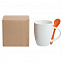 Коробка для кружки Small, крафт с логотипом в Москве заказать по выгодной цене в кибермаркете AvroraStore