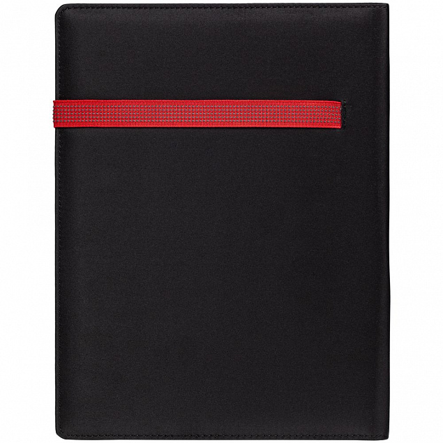 Папка Torga, черная с красным с логотипом в Москве заказать по выгодной цене в кибермаркете AvroraStore