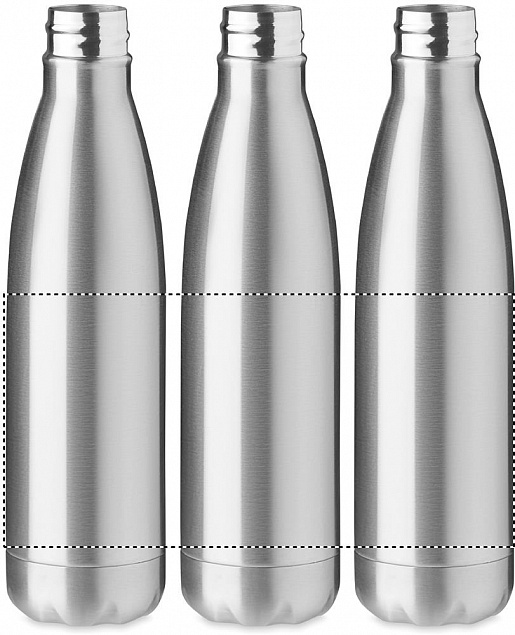 Бутылка с двойными стенками 500 с логотипом в Москве заказать по выгодной цене в кибермаркете AvroraStore