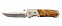 Нож складной HUNTER, коричневый, серебристый с логотипом в Москве заказать по выгодной цене в кибермаркете AvroraStore