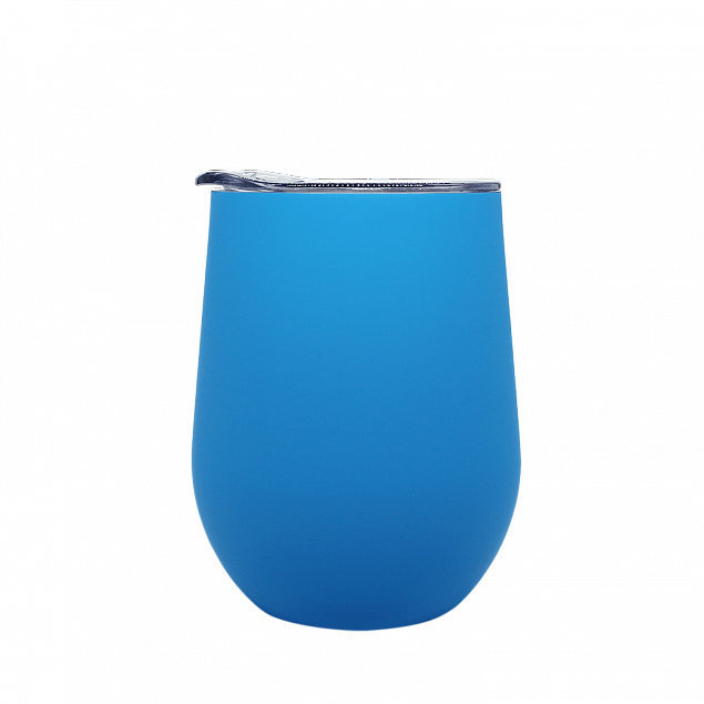 Кофер софт-тач CO12s (голубой) с логотипом в Москве заказать по выгодной цене в кибермаркете AvroraStore