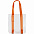 Шоппер Clear Fest, прозрачный серый с оранжевыми ручками с логотипом в Москве заказать по выгодной цене в кибермаркете AvroraStore