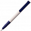 Ручка шариковая Senator Super Soft, белая с синим с логотипом в Москве заказать по выгодной цене в кибермаркете AvroraStore