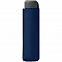Зонт складной Mini Hit Flach, темно-синий с логотипом в Москве заказать по выгодной цене в кибермаркете AvroraStore