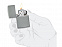 Зажигалка ZIPPO Classic с покрытием Flat Grey с логотипом в Москве заказать по выгодной цене в кибермаркете AvroraStore