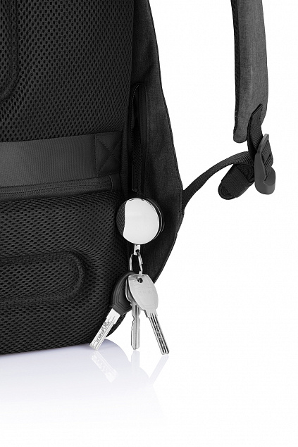 Рюкзак Bobby Pro с защитой от карманников, черный с логотипом в Москве заказать по выгодной цене в кибермаркете AvroraStore
