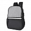 Рюкзак Cool, серый/чёрный, 43 x 30 x 13 см, 100% полиэстер  с логотипом в Москве заказать по выгодной цене в кибермаркете AvroraStore
