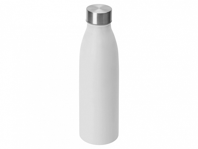 Стальная бутылка Rely, 800 мл, белый матовый с логотипом в Москве заказать по выгодной цене в кибермаркете AvroraStore