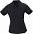 Рубашка поло стретч женская ALBATROSS, черная с логотипом в Москве заказать по выгодной цене в кибермаркете AvroraStore