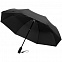 Зонт складной City Guardian, электрический, черный с логотипом в Москве заказать по выгодной цене в кибермаркете AvroraStore