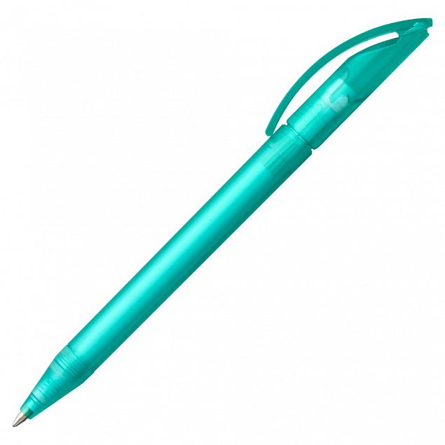 Ручка шариковая Prodir DS3 TFF, бирюзовая с логотипом в Москве заказать по выгодной цене в кибермаркете AvroraStore