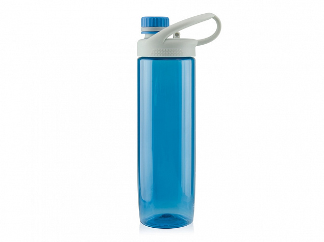 Бутылка для воды ADVENTURER, 700 мл, голубой с логотипом в Москве заказать по выгодной цене в кибермаркете AvroraStore