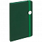 Блокнот Shall Round, зеленый с логотипом в Москве заказать по выгодной цене в кибермаркете AvroraStore