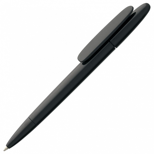 Ручка шариковая Prodir DS5 TPP, черная с логотипом в Москве заказать по выгодной цене в кибермаркете AvroraStore