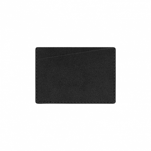 Кардхолдер Tweed со скошенным карманом, черный с логотипом в Москве заказать по выгодной цене в кибермаркете AvroraStore